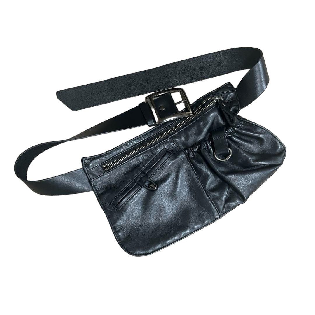 Yohji Yamamoto Vintage Japanese Senso Unico Leather Bag Size ONE SIZE - 1 Thumbnail