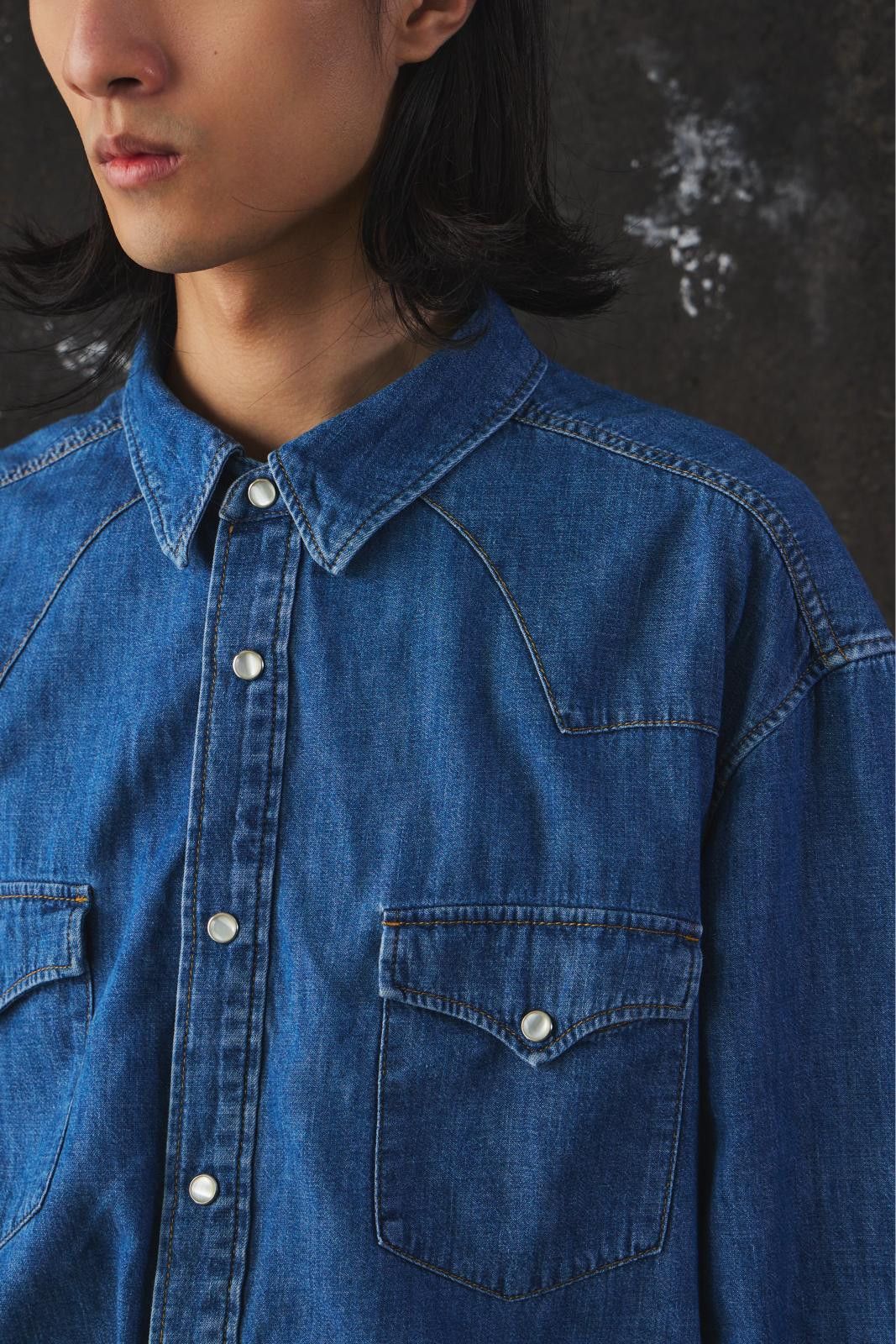 Celine CELINE Denim Western Shirt Size US XL / EU 56 / 4 - 6 Thumbnail