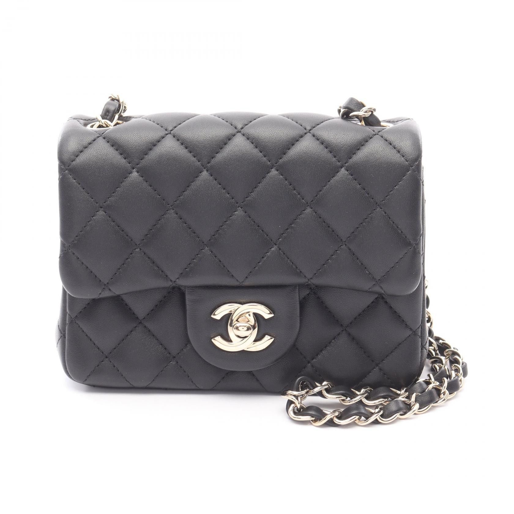 Chanel Chanel Mini Matelasse Lambskin Shoulder Bag Leather