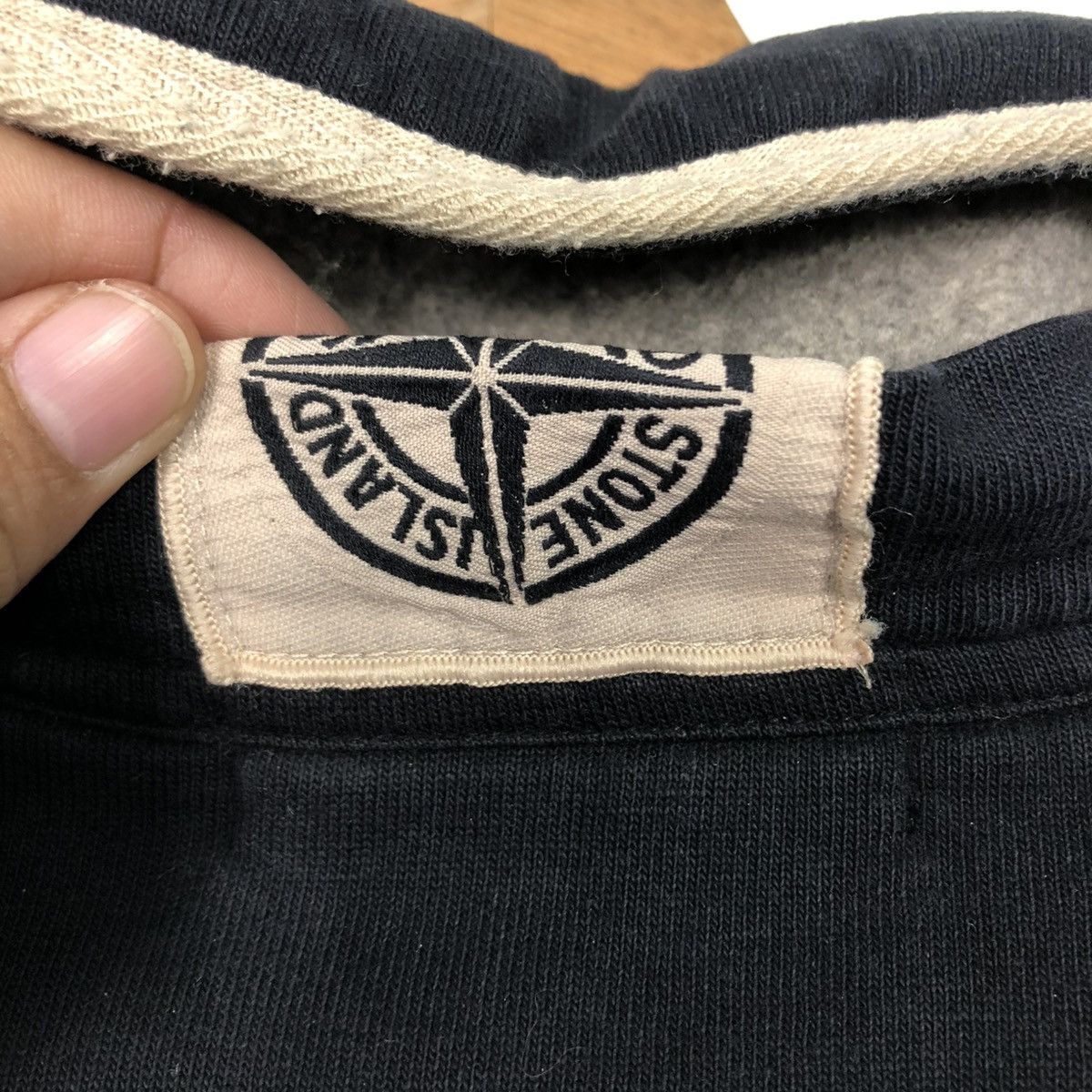Stone Island 🔥VINTAGE WOOL ZIPPER JACKET STONE ISLAND DOUBLE LAYER Size US XL / EU 56 / 4 - 23 Thumbnail