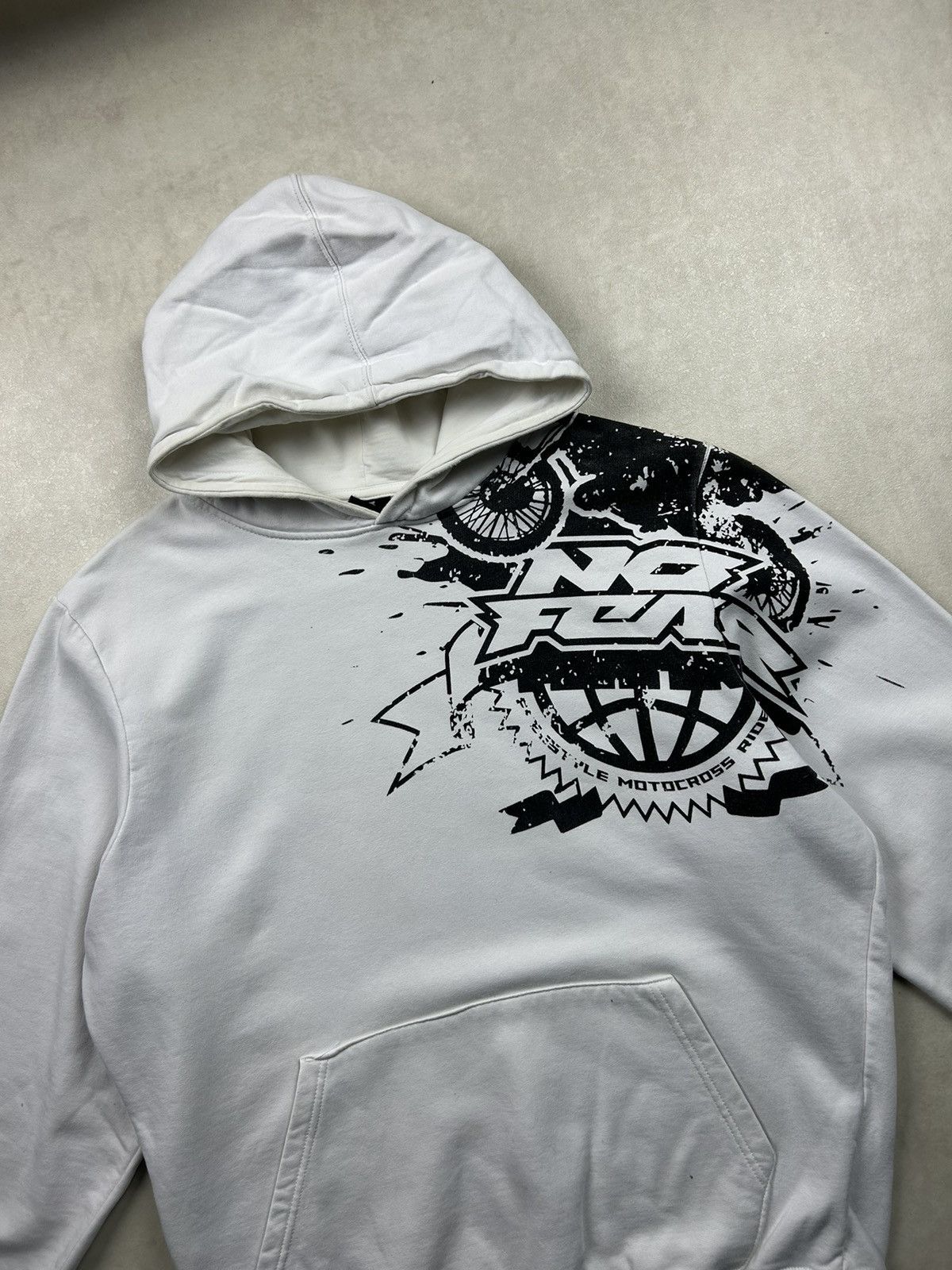 No Fear × Vintage Vintage No Fear Hoodie Rap Y2k Size US XXL / EU 58 / 5 - 3 Thumbnail