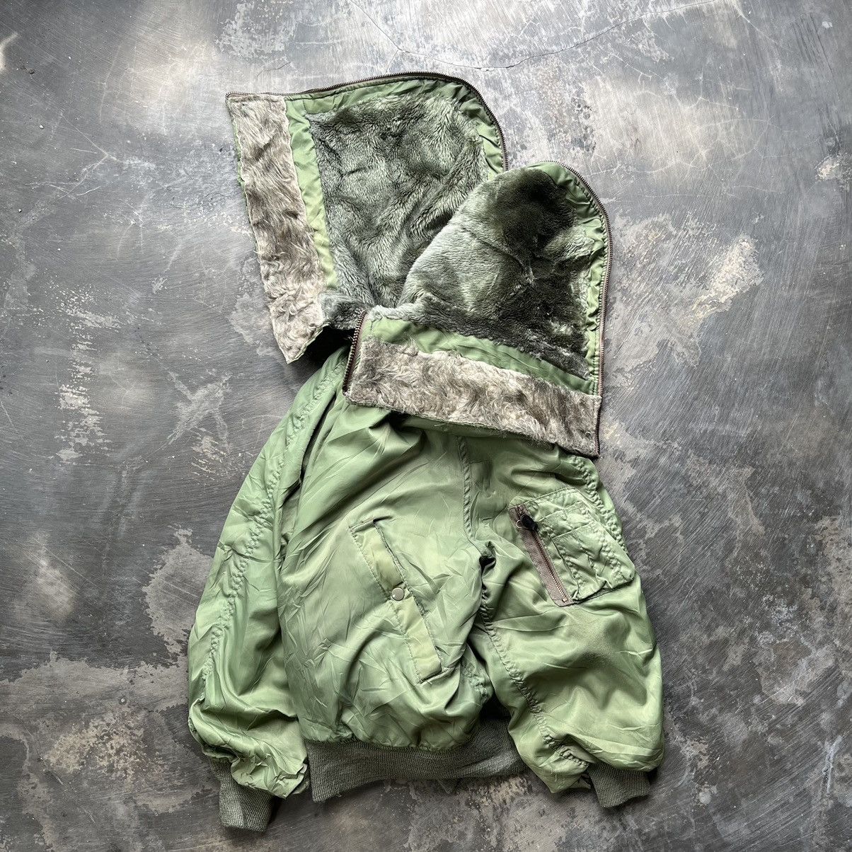If Six Was Nine × Japanese Brand × Le Grande Bleu (L.G.B.) Goa military flying n-2b fur bomber jacket style Size US M / EU 48-50 / 2 - 12 Thumbnail
