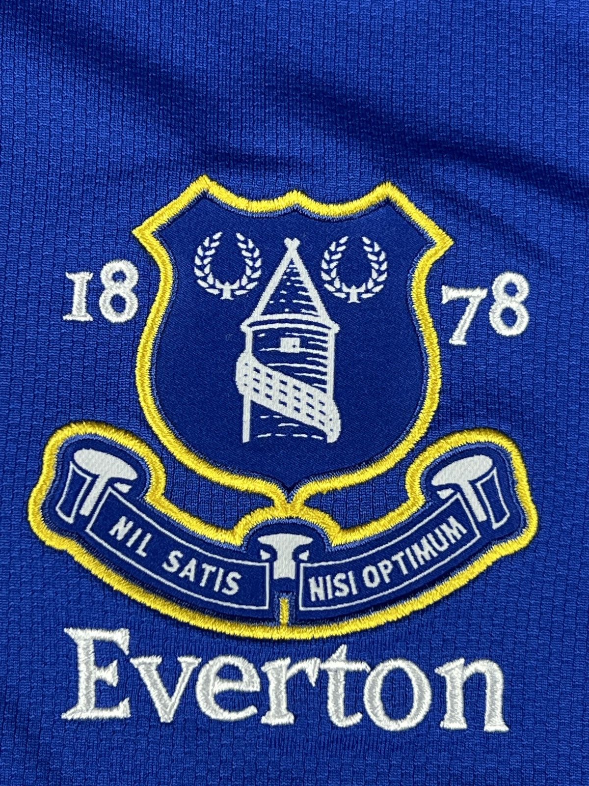 Nike 2012-2013 FC Everton Nike Home Soccer Jersey Kit Mens L Size US L / EU 52-54 / 3 - 5 Thumbnail