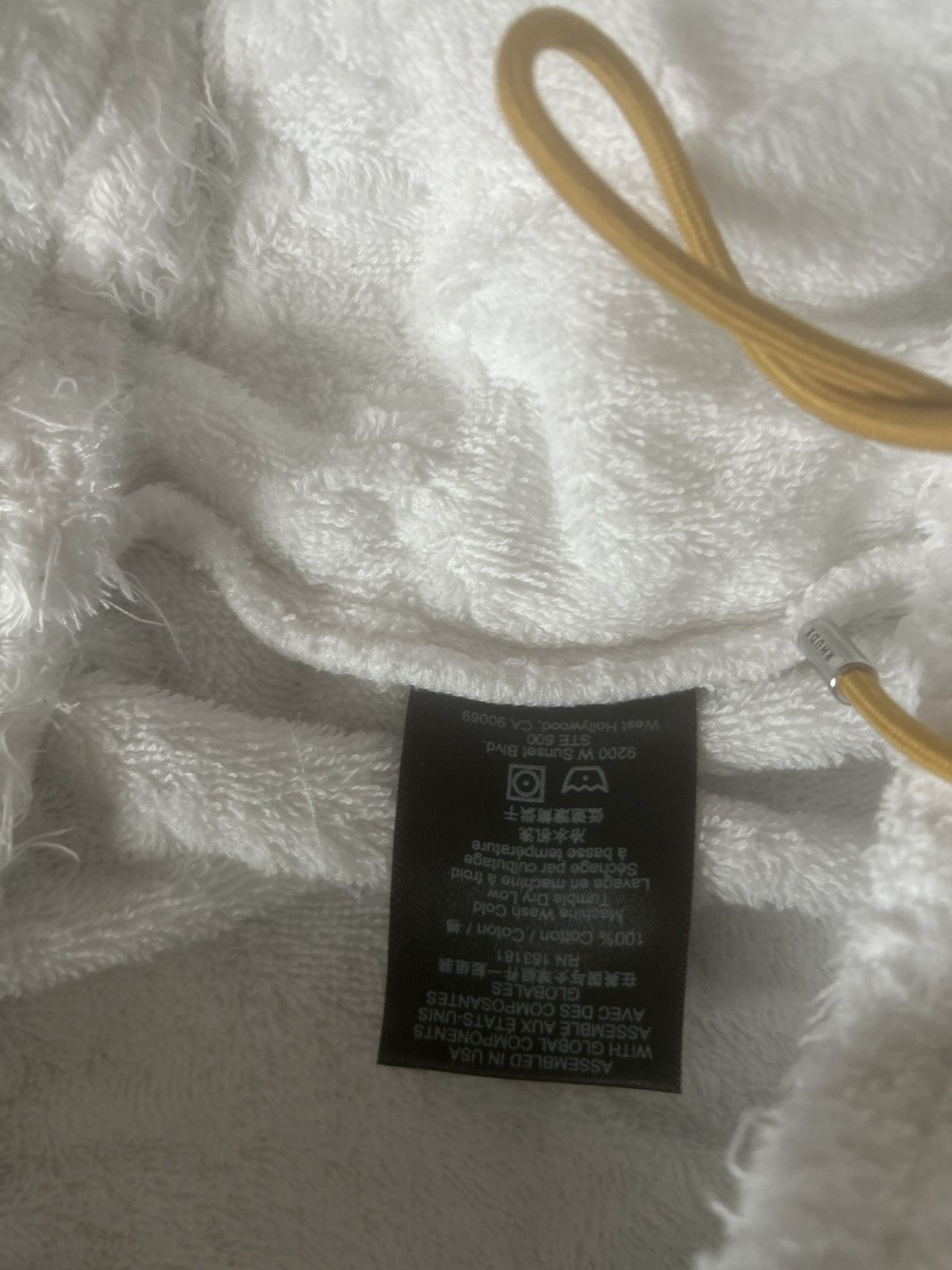 Rhude Rhude White Towel Shorts Size US 32 / EU 48 - 6 Thumbnail