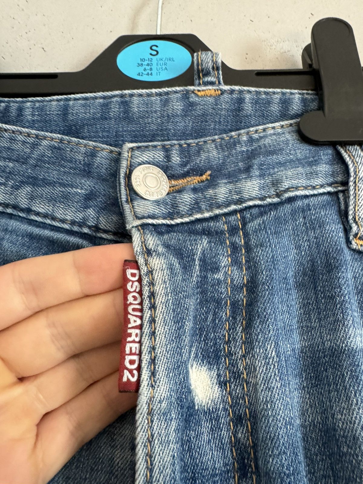 Designer × Dsquared2 Dsquared2 Denim Skater Jean Size US 34 / EU 50 - 2 Thumbnail