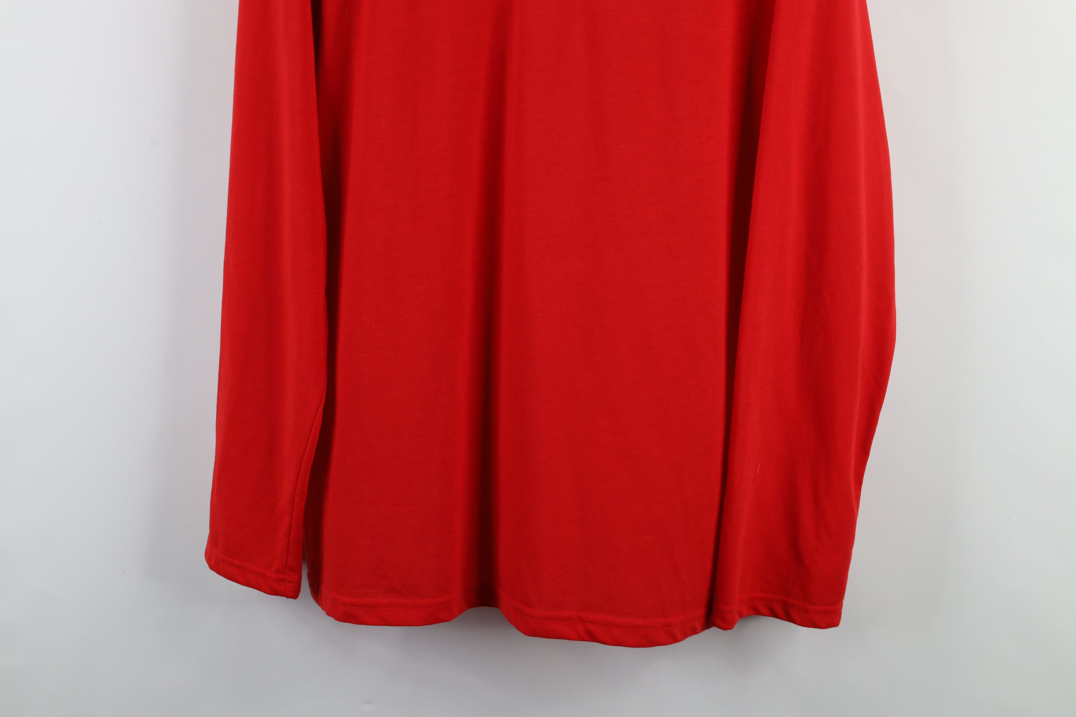 Adidas × Vintage Adidas Red Wings Hockey Half Zip Pullover Top Jacket Red Size US XL / EU 56 / 4 - 3 Thumbnail