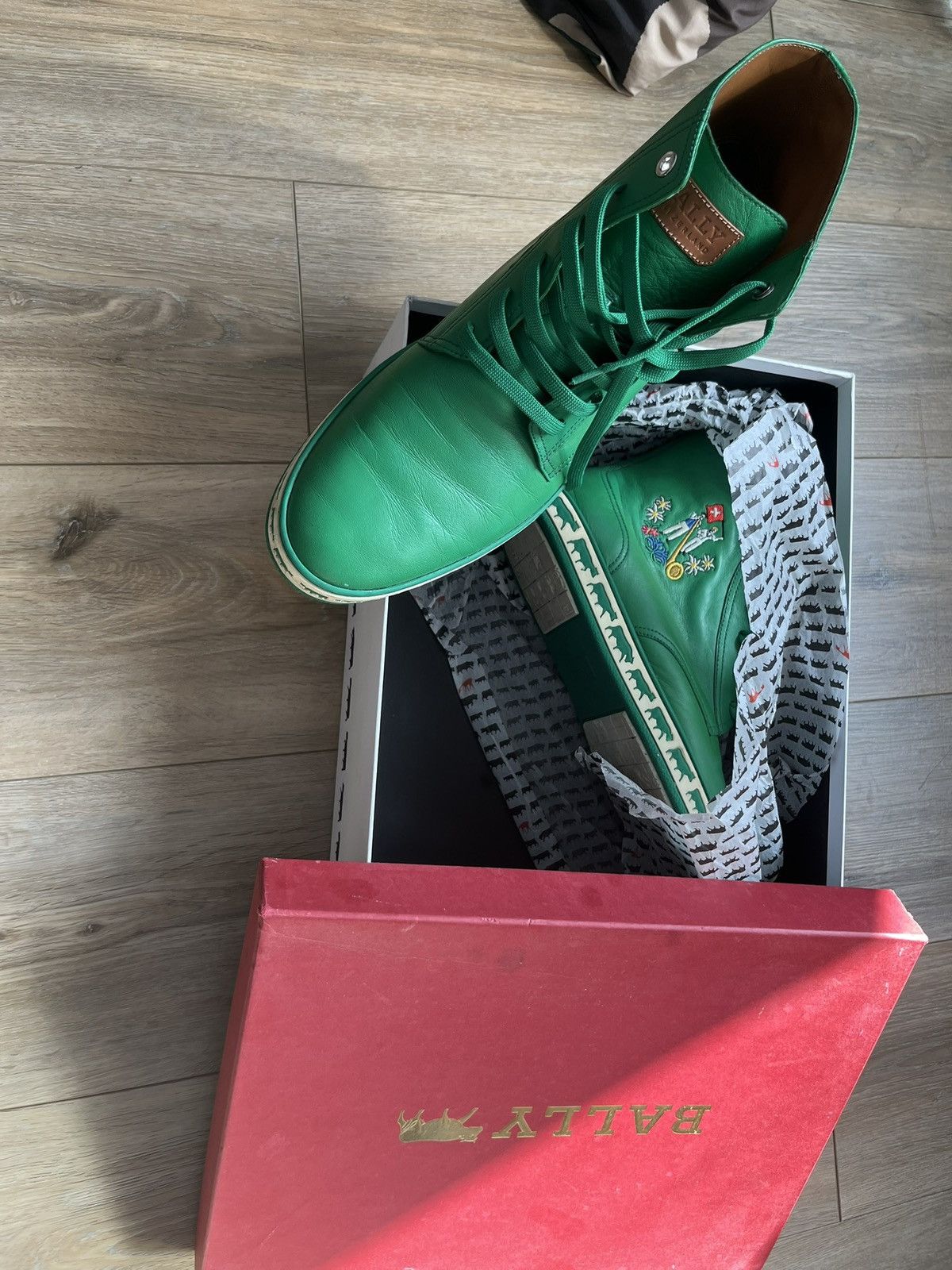 Bally Bright green Bally Alpistar. Size US 10 / EU 43 - 3 Thumbnail
