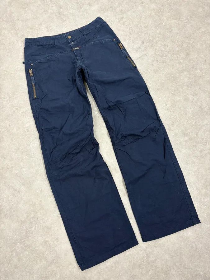 Marithe + Francois Girbaud 2000s Marithé + François Girbaud Navy Cozy Pants Size US 32 / EU 48 - 5 Thumbnail