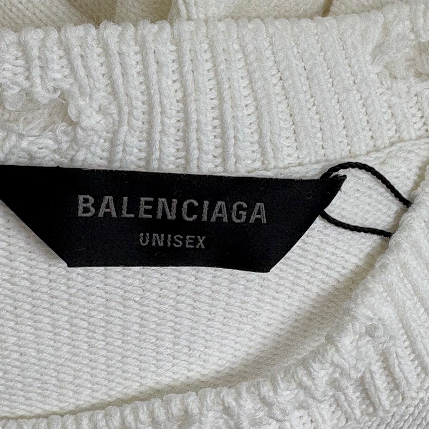 Balenciaga Balenciaga size4 24FW Loop Sports sweater with three-dimens Size US XL / EU 56 / 4 - 3 Thumbnail