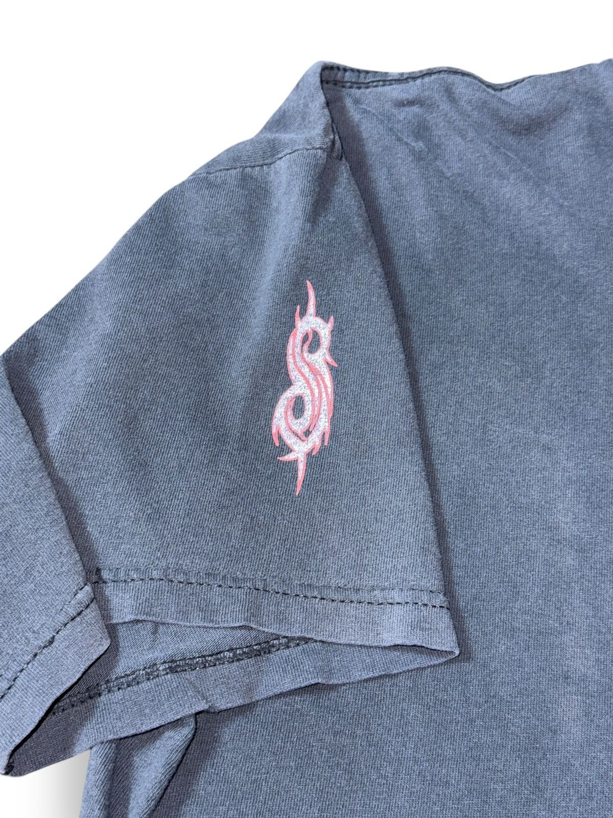 Band Tees × Slipknot × Vintage *RARE* 1990s VINTAGE BLUE GRAPE SLIPKNOT MAGGOT CORPS TEE Size US XL / EU 56 / 4 - 5 Thumbnail