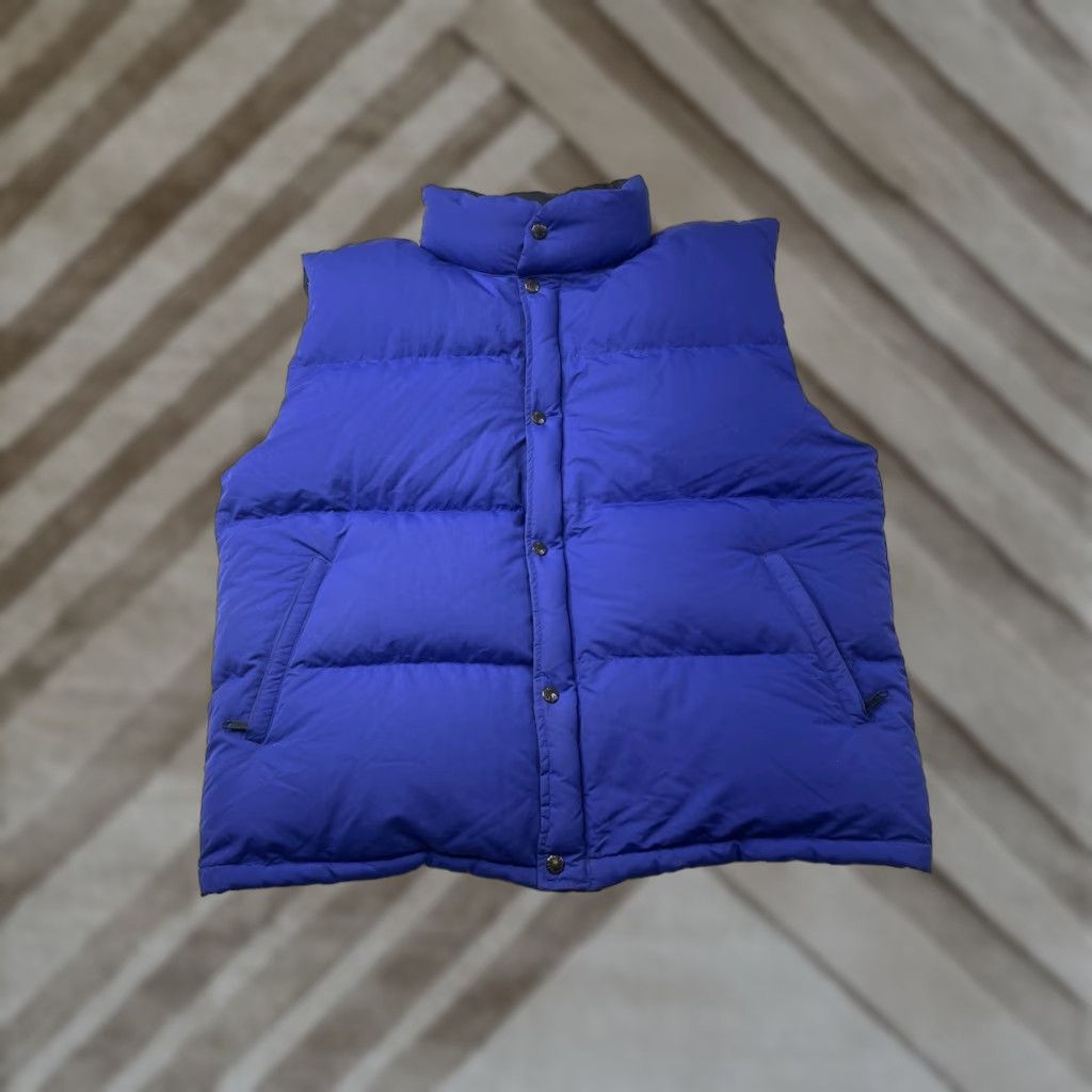 The North Face VINTAGE The North Face Puffer Down Vest Blue Men’s M-XL Full Zip Snaps Vest Size US M / EU 48-50 / 2 - 1 Thumbnail