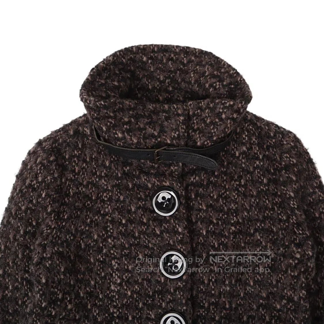 Max Mara Max Mara Toronto Tweed Wool Coat. Size L / US 10 / IT 46 - 4 Thumbnail