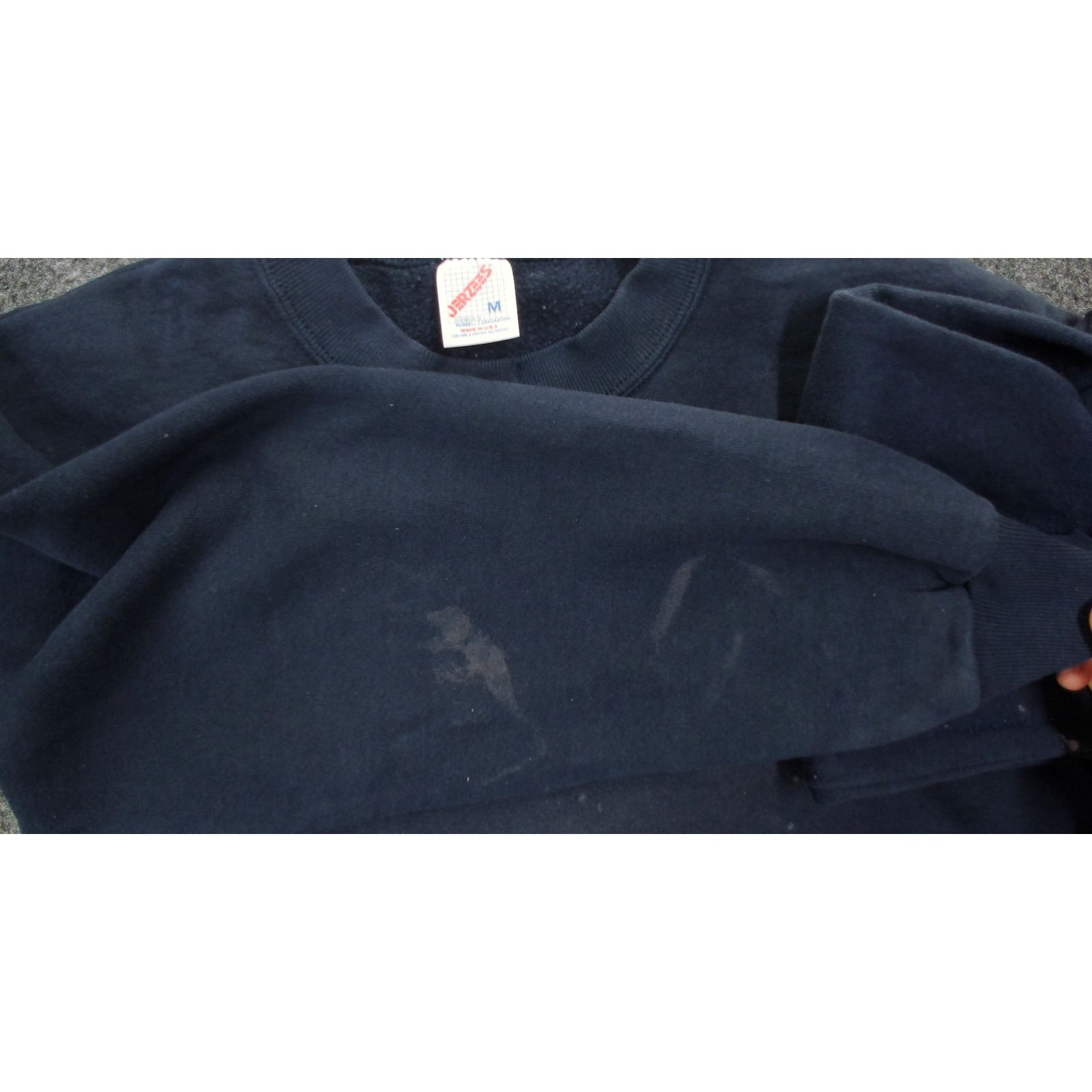 Jerzees VTG Jerzees Streetwear 90s Sun Faded Boxy NYPD Sweatshirt Size US M / EU 48-50 / 2 - 12 Thumbnail