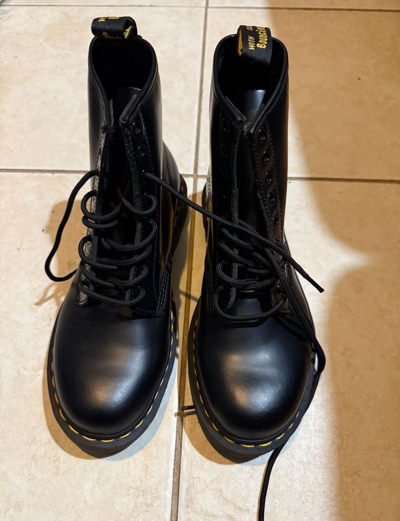 Dr. Martens 1460 8-Eye Smooth Leather Boots – US 9 – New/Unworn Size US 9 / EU 42 - 2 Thumbnail