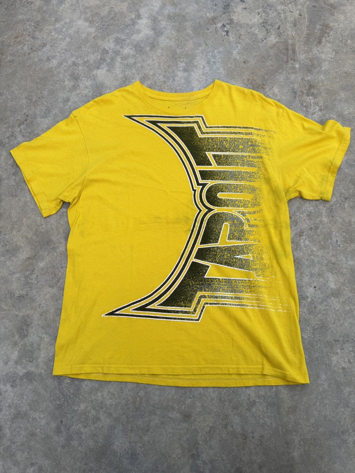Tapout Tapout Yellow Color Y2K Tee Size US L / EU 52-54 / 3 - 1 Thumbnail