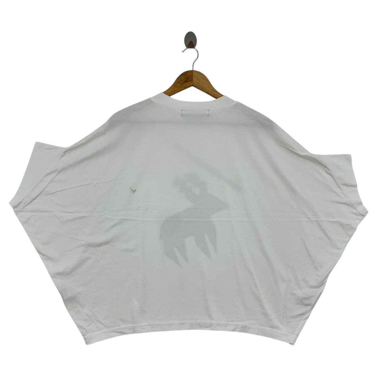 Issey Miyake × mercibeaucoup MERCIBEAUCOUP Cropped Baggy relaxed stylish women tee Size XXL / US 16-18 / IT 52-54 - 4 Thumbnail