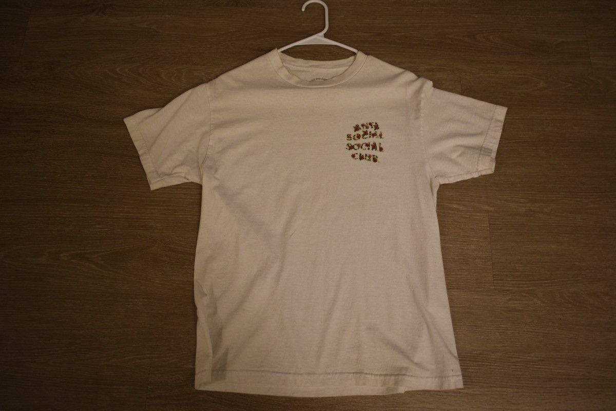 Anti Social Social Club White Anti Social Short Sleeve Size US M / EU 48-50 / 2 - 1 Thumbnail