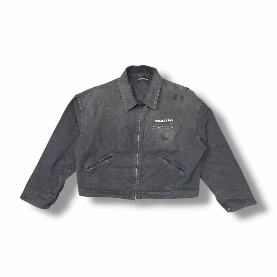 PROJECT G/R PROJECT GR DISTRESSED CANVAS WORK JACKET size 1 Size US S / EU 44-46 / 1 - 2 Thumbnail