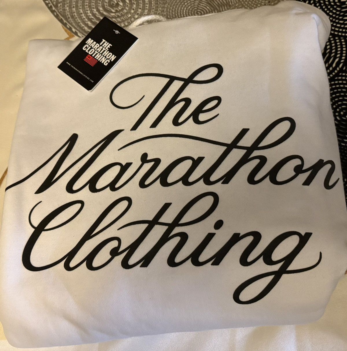 Other MARATHON CLOTHING HODDIE white black TMC Cursive lettering M Size US M / EU 48-50 / 2 - 1 Preview