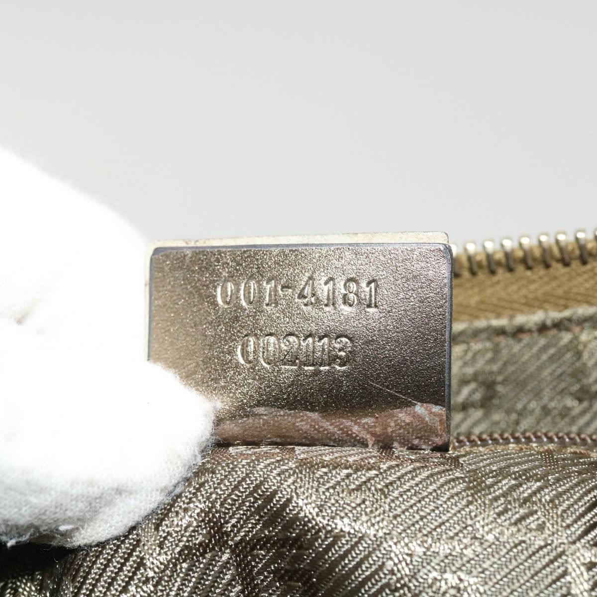 Gucci GUCCI Sherry Line Shoulder Bag Canvas Gold Size ONE SIZE - 13 Thumbnail