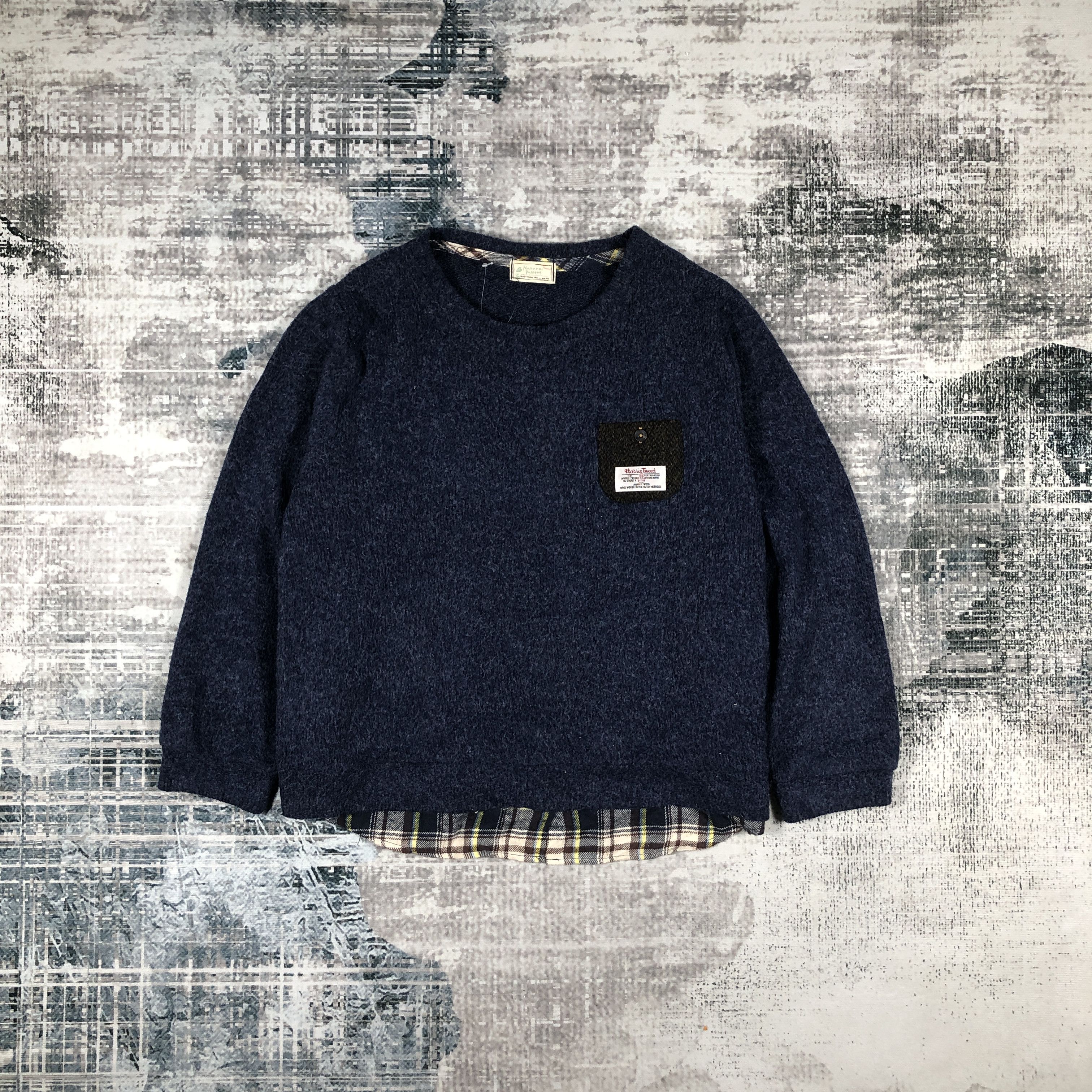 Harris Tweed Harris Tweed Sweatshirt S226 Size US M / EU 48-50 / 2 - 1 Thumbnail