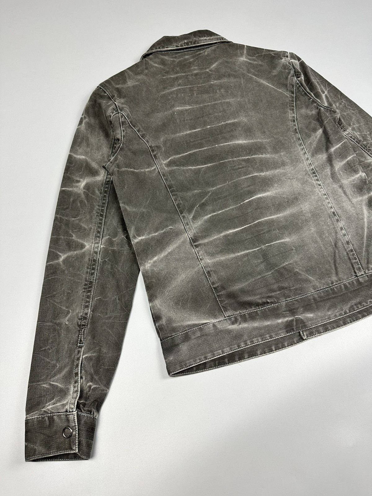 Japanese Brand Japanese Daily News Whiskered Denim Jacket Size US M / EU 48-50 / 2 - 11 Thumbnail