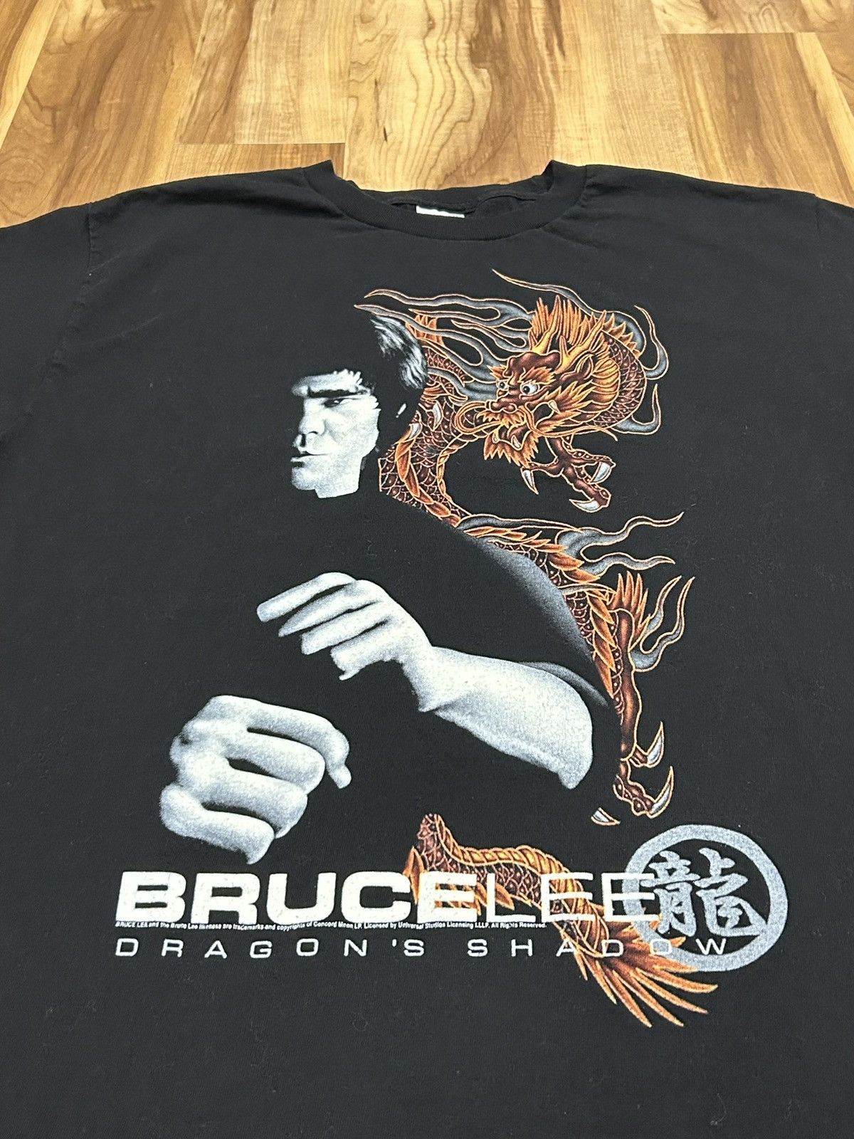 Vintage Vintage Bruce Lee Dragon's Shadow Tee Size US L / EU 52-54 / 3 - 2 Thumbnail
