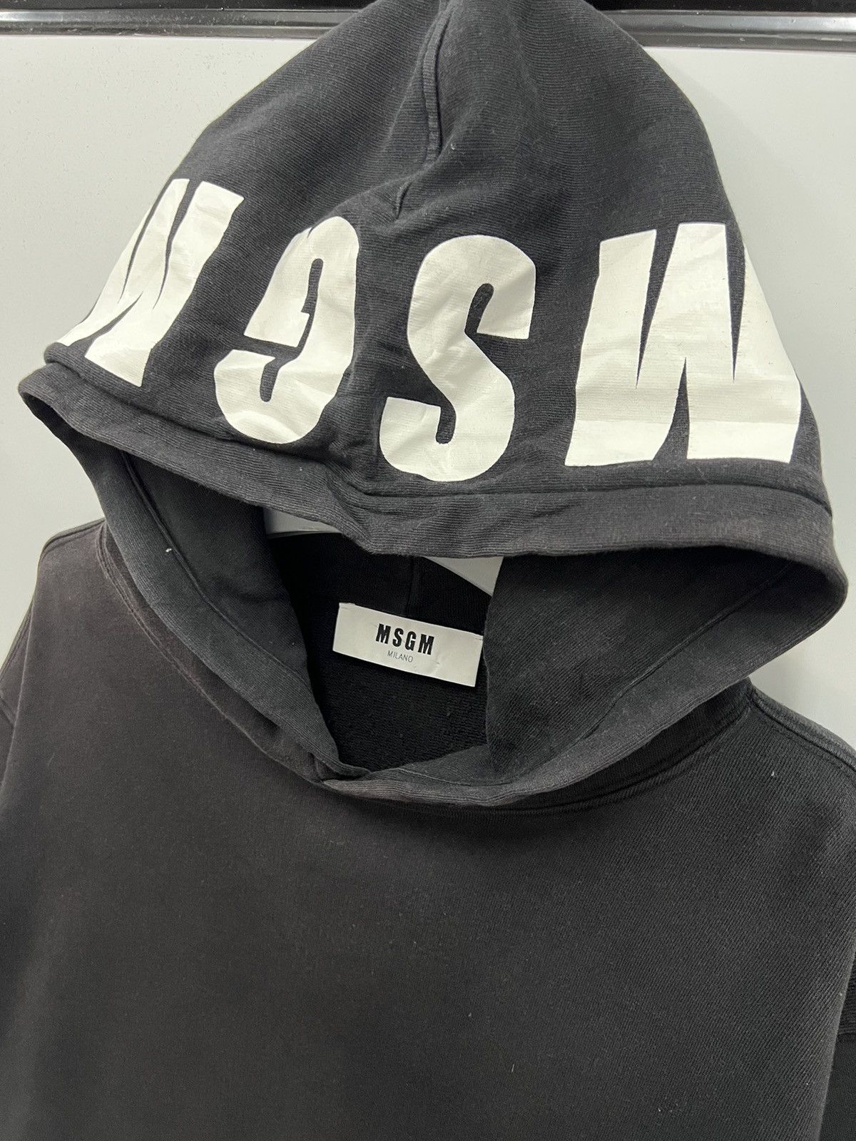 MSGM 🔥 ITALIAN 🔥 Mens MSGM Hooded Spellout - S Size US L / EU 52-54 / 3 - 4 Thumbnail