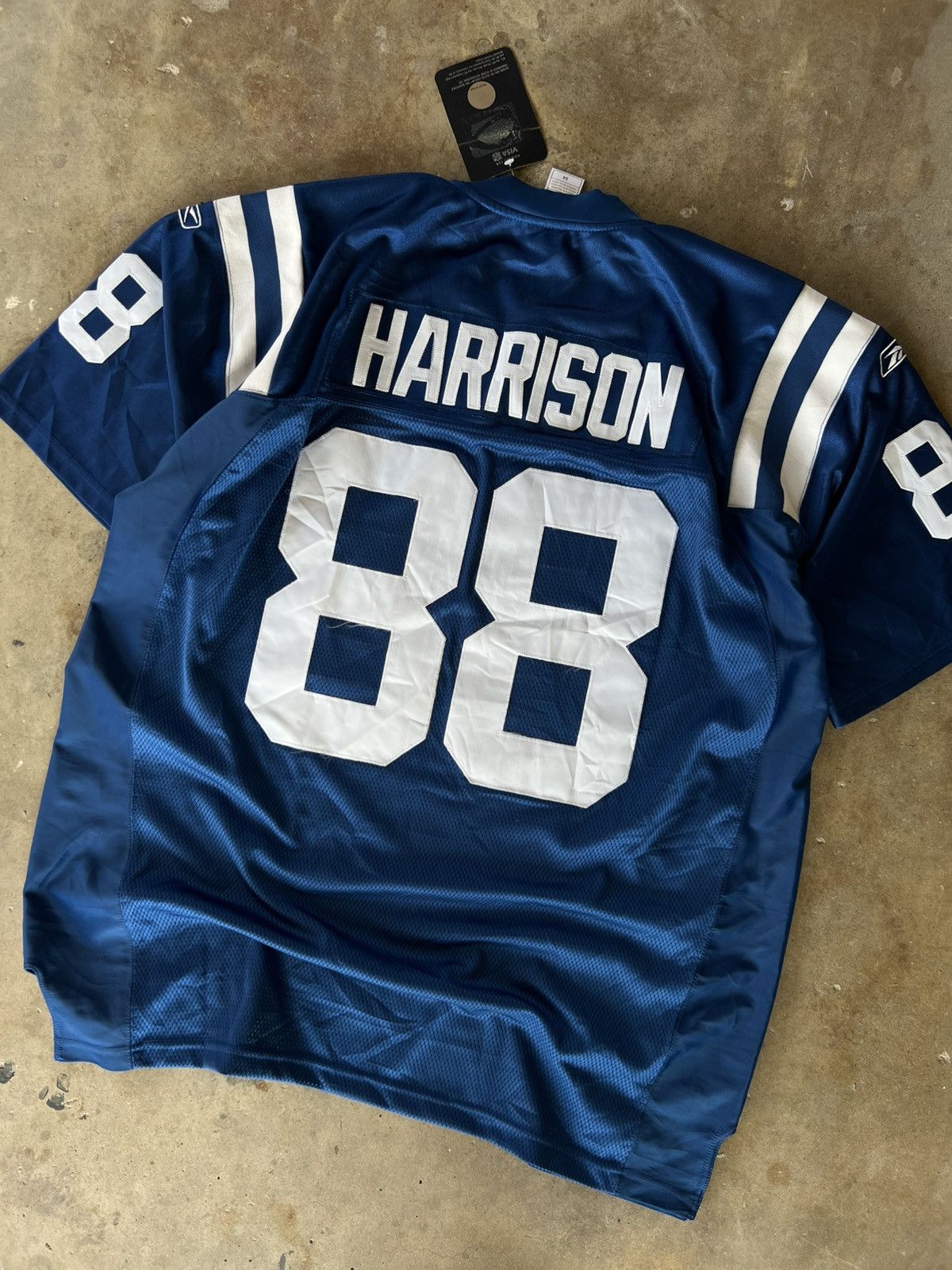Reebok Vintage NFL Indianapolis Colts Stitched Football Jersey Size US XL / EU 56 / 4 - 2 Thumbnail