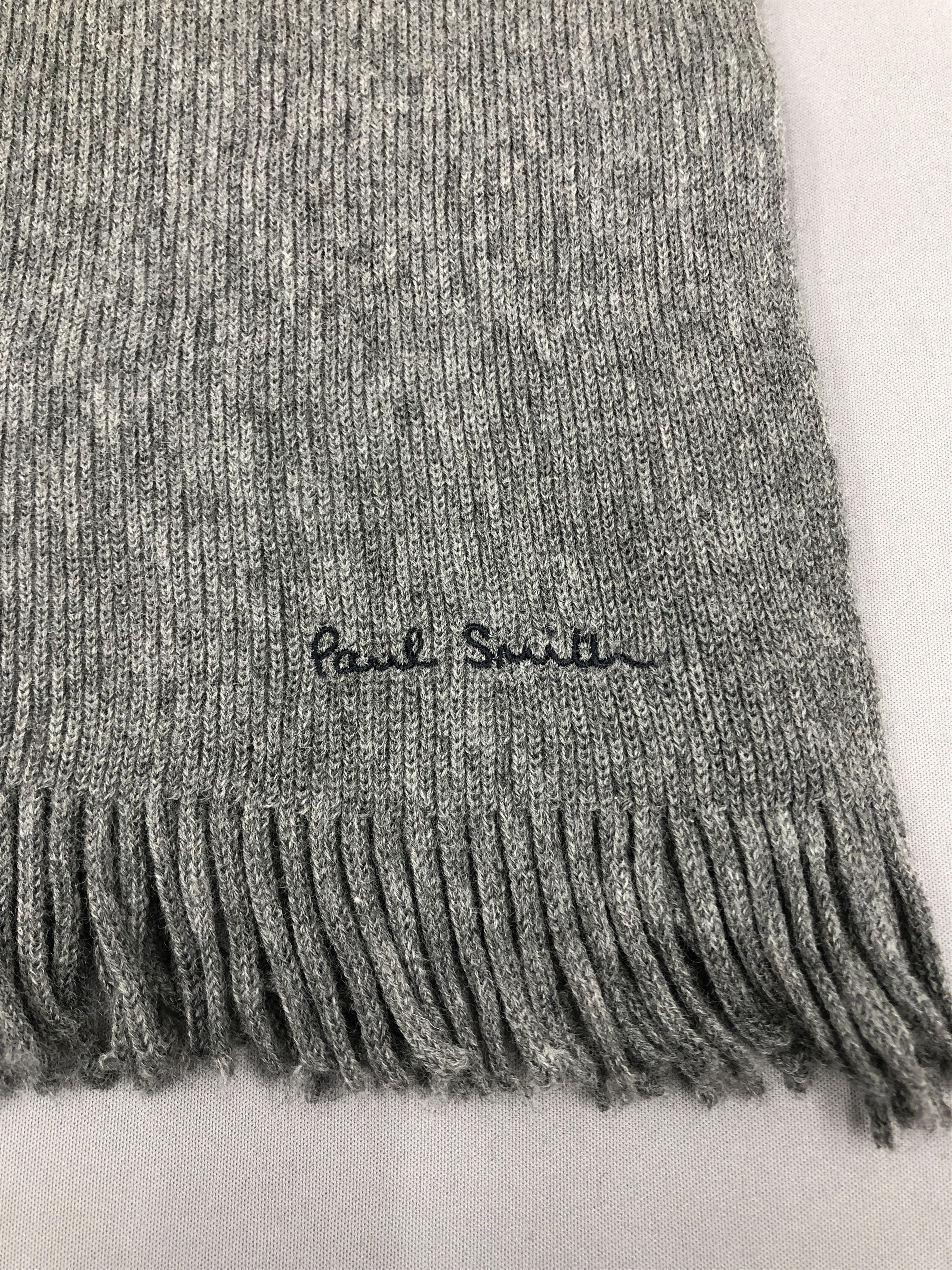 Paul Smith × Vintage Paul Smith Wool Scarf / Muffler / Neckwear Size ONE SIZE - 4 Thumbnail