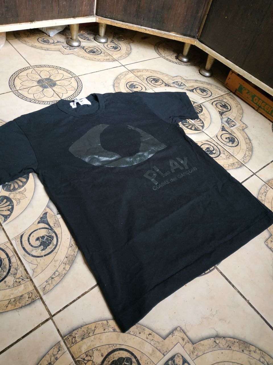 Comme des Garcons Comme des Garcons Play Big Eye Graphic Tee Black L Japan Size US L / EU 52-54 / 3 - 9 Thumbnail
