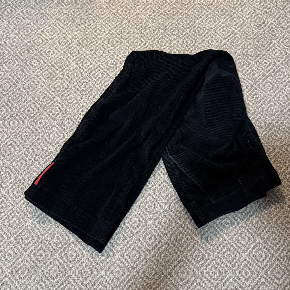 Prada Vintage Prada Corduroy Zip Leg red tab pants Size US 32 / EU 48 - 1 Thumbnail