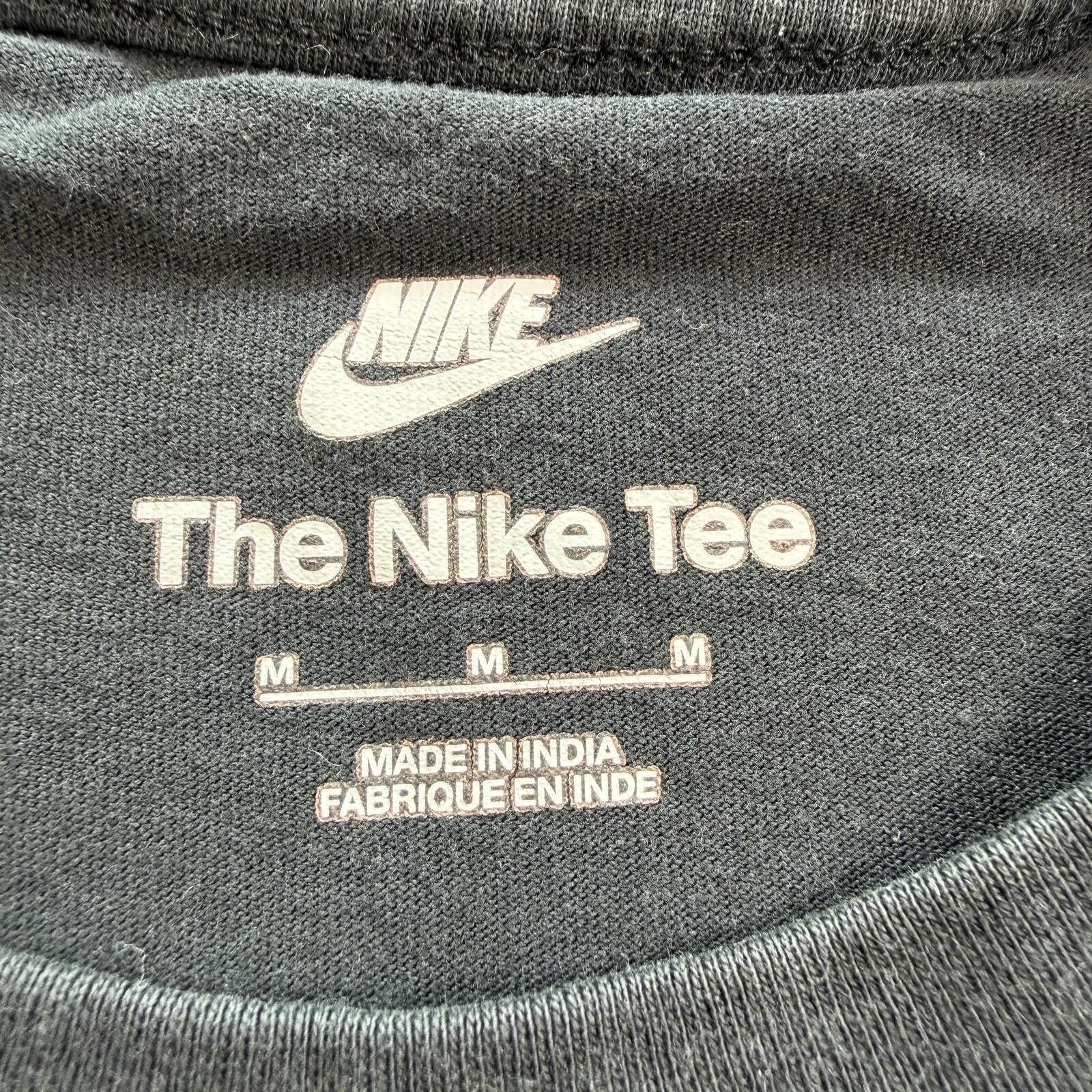 Nike Nike Black Swoosh T Shirt Mens M Classic Logo Athletic Tee Size US M / EU 48-50 / 2 - 3 Thumbnail