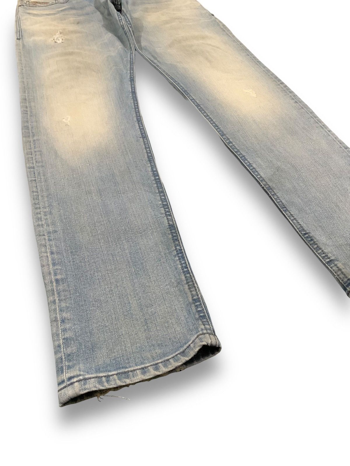 Diesel Vintage Diesel Industry Tepphar Mud Wash Ripped Grunge Jeans Size US 32 / EU 48 - 10 Thumbnail