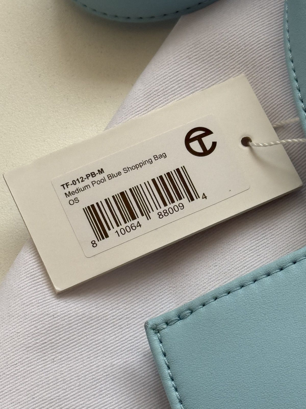 Telfar Medium Blue Shopping Bag Size ONE SIZE - 6 Thumbnail