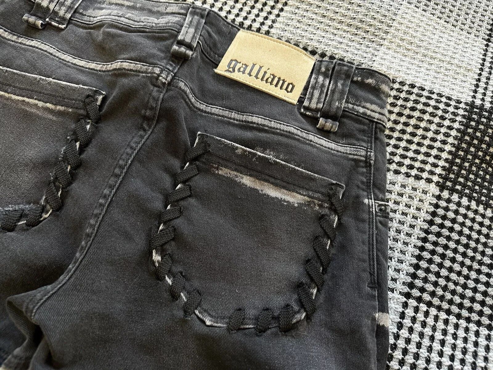 John Galliano John Galliano Denim Women Grey Short Shorts y2k Size 25 39 Size 25" / US 0 / IT 36 - 8 Thumbnail