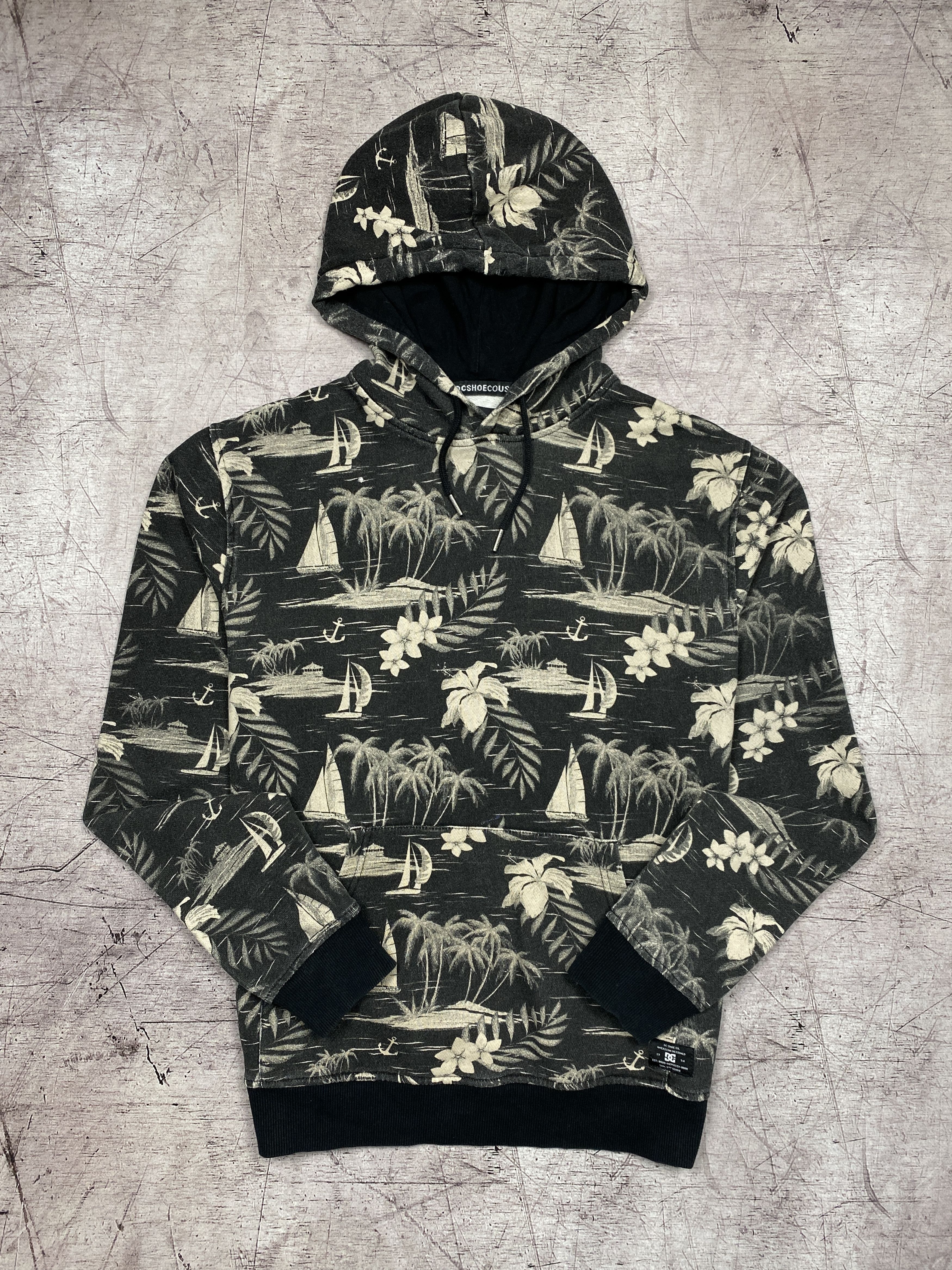 DC DC Shoes Mens Hoodie Skate SK8 Size US S / EU 44-46 / 1 - 1 Thumbnail