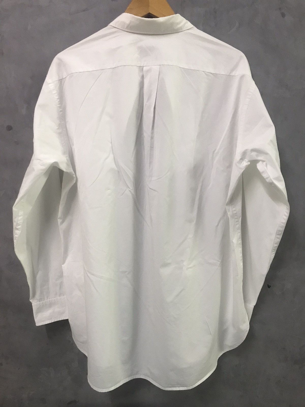 Jill Sander x Uniqlo Wide Shirt Plain White L