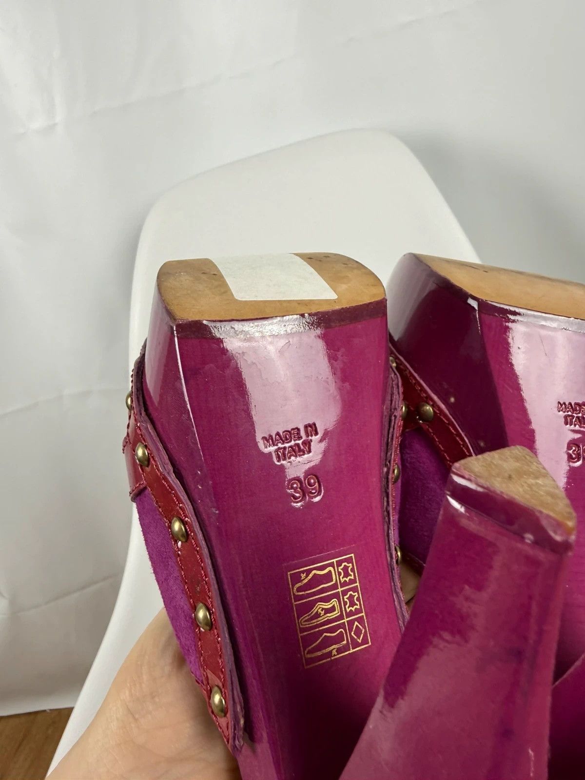 Versace Versace Clogs Laque Heels Medusa size 39 Size US 9 / IT 39 - 9 Thumbnail