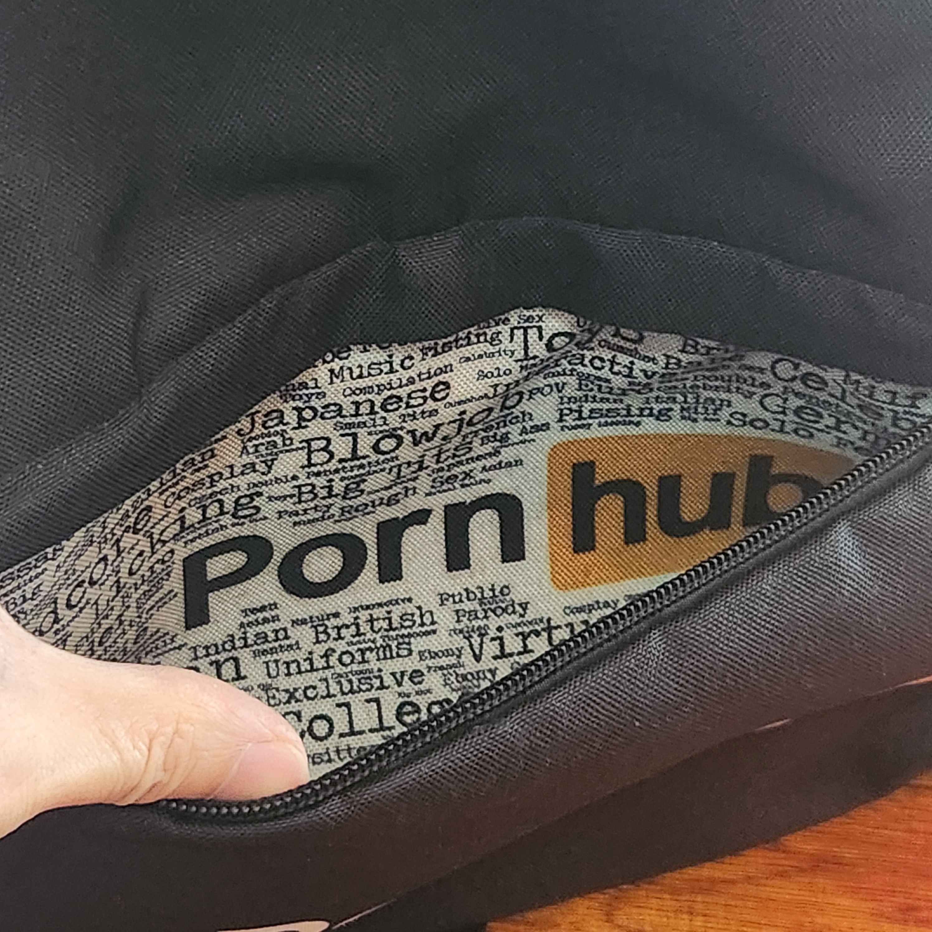 Vintage Backpack Pornhub made in EU | Grailed