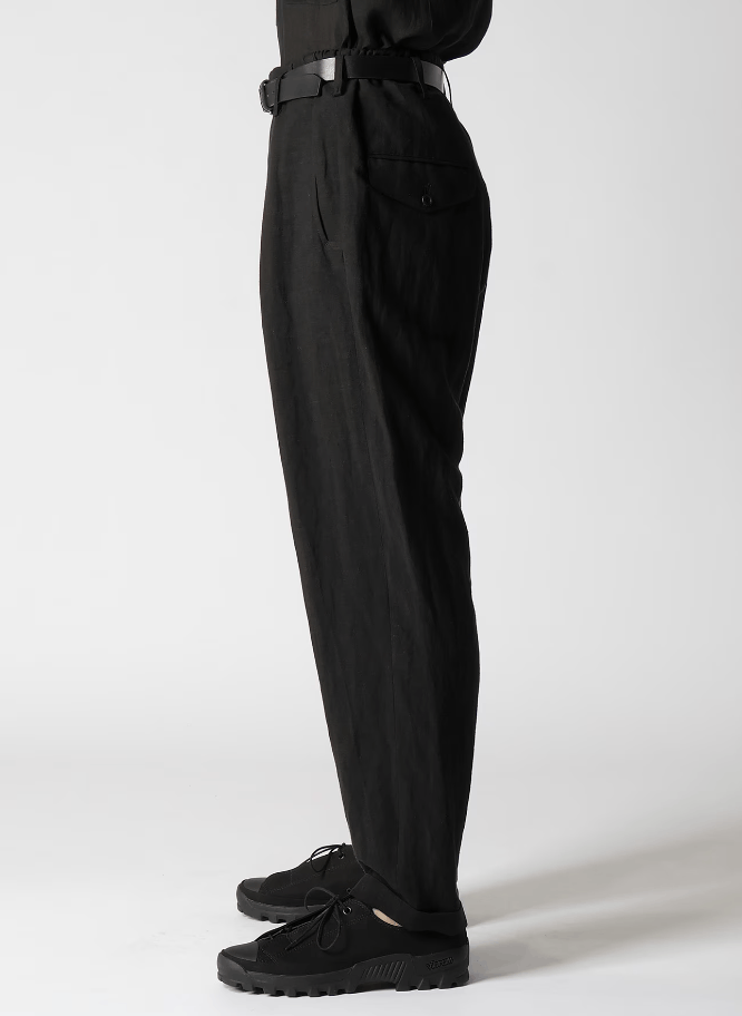 Yohji Yamamoto Yohji Yamamoto Pour Homme - LI/RY MACKIN PANTS Size US 32 / EU 48 - 2 Thumbnail