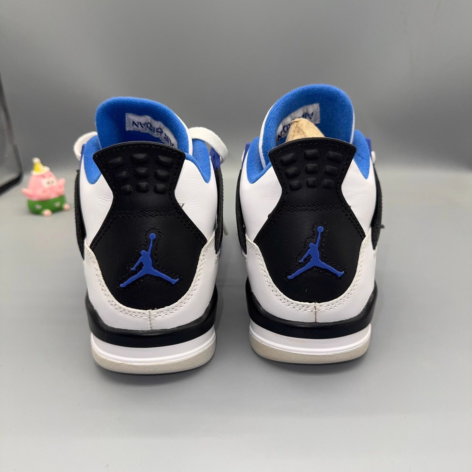 Other Jordan AJ4 Blue White Women's 37.5 Size US 6.5 / IT 36.5 - 3 Thumbnail