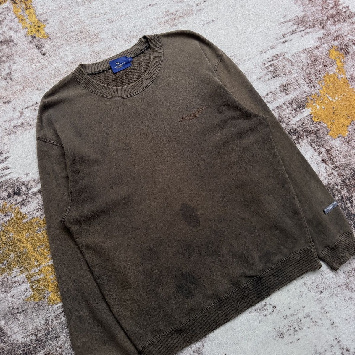 Hiroko Koshino Homme VINTAGE HIROKO KOSHINO HOMME EMBROIDERY LOGO TIE DYE Size US M / EU 48-50 / 2 - 7 Thumbnail