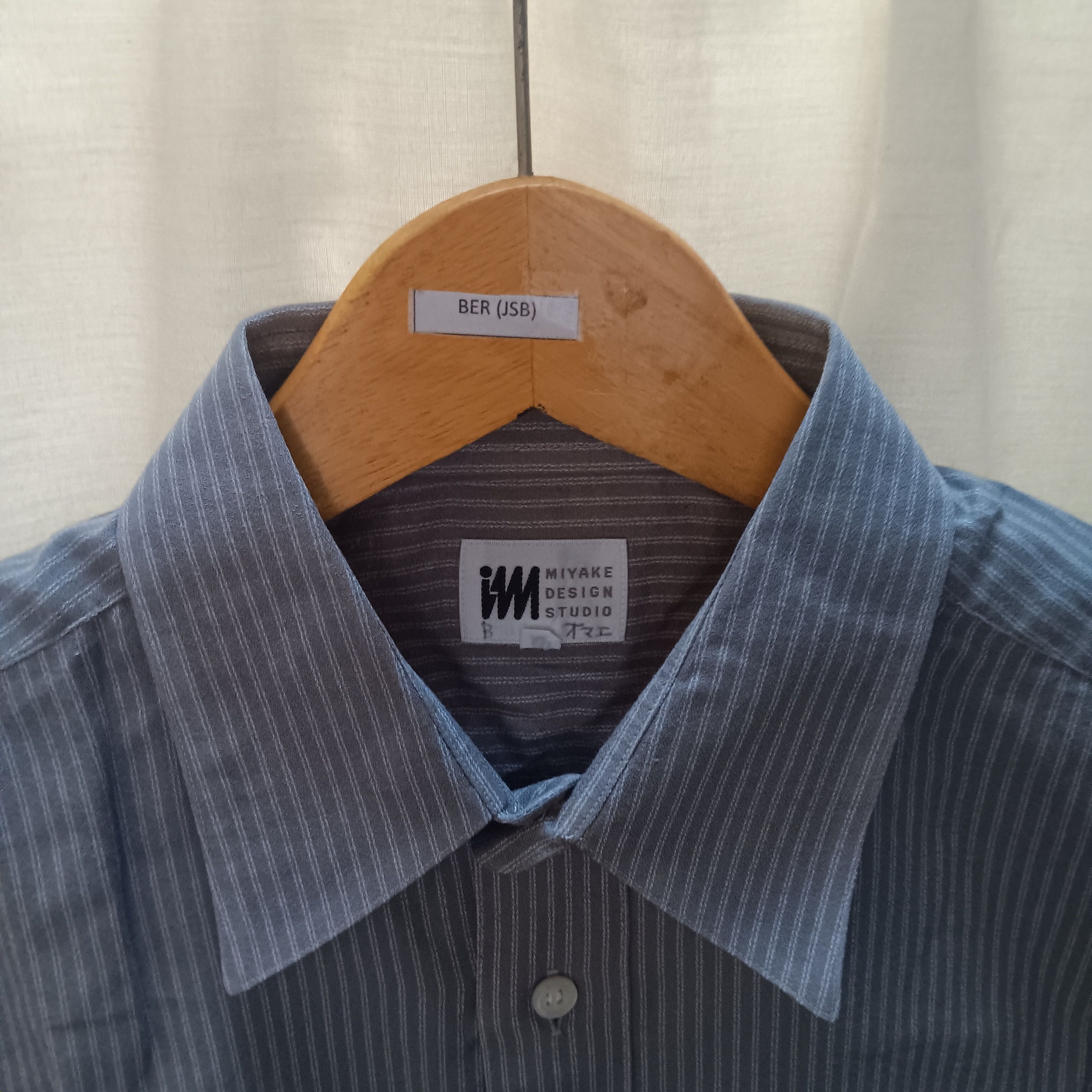 Issey Miyake × Japanese Brand IM product by ISSEY MIYAKE Shirt button ups Size US L / EU 52-54 / 3 - 2 Thumbnail