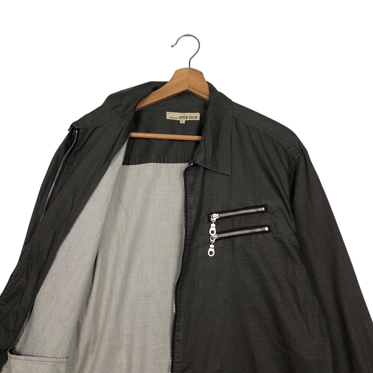 Japanese Brand 📌Vintage Hickory Chore Jacket Bomber Open Dich Issey Miyake Size US L / EU 52-54 / 3 - 13 Thumbnail