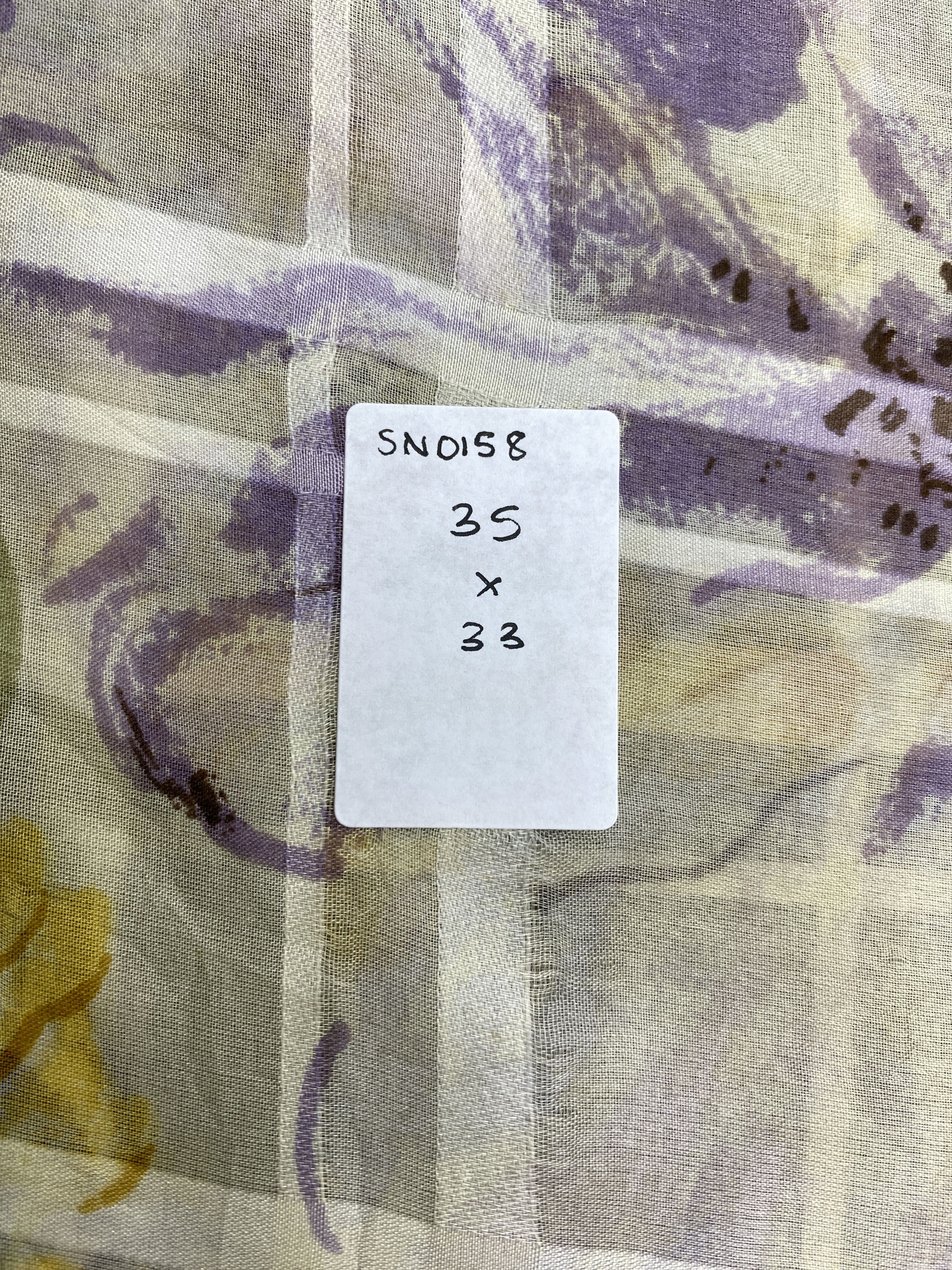 Japanese Brand Vintage Japanese Brand Floral Silk Scarf SN0158 Size ONE SIZE - 8 Thumbnail
