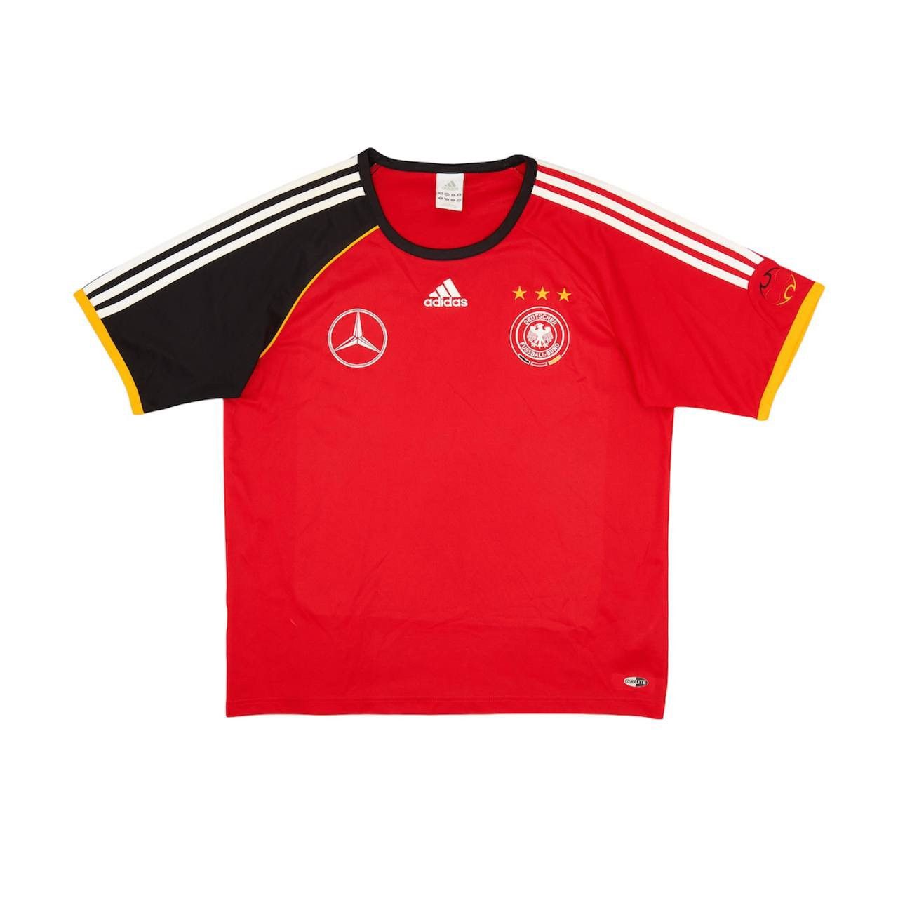 Adidas 2006/8 GERMANY ADIDAS AWAY SOCCER JERSEY FOOTBALL SHIRT RARE Size US XL / EU 56 / 4 - 1 Thumbnail
