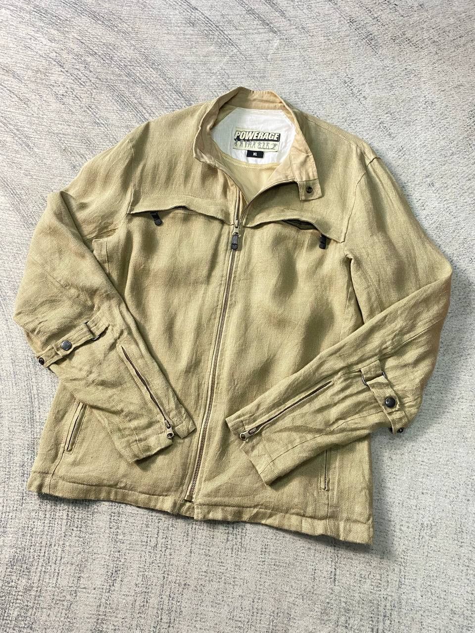 Indian Motorcycle × Japanese Brand Powerage Hemp Motorcycle Jacket Size US S / EU 44-46 / 1 - 2 Thumbnail