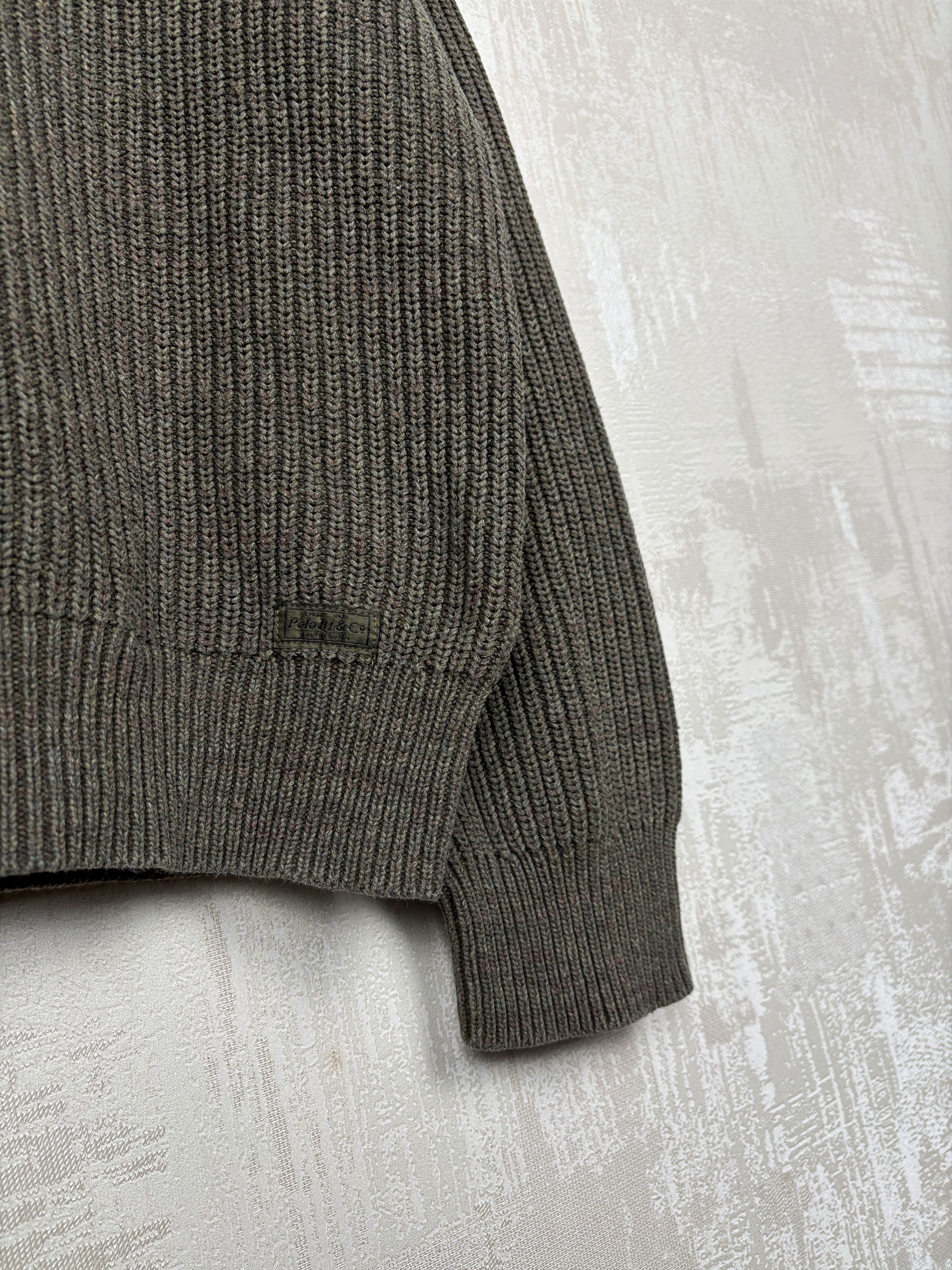 Polo Ralph Lauren Polo Ralph Lauren Crew Neck Fisherman Sweater Olive Size US M / EU 48-50 / 2 - 9 Thumbnail