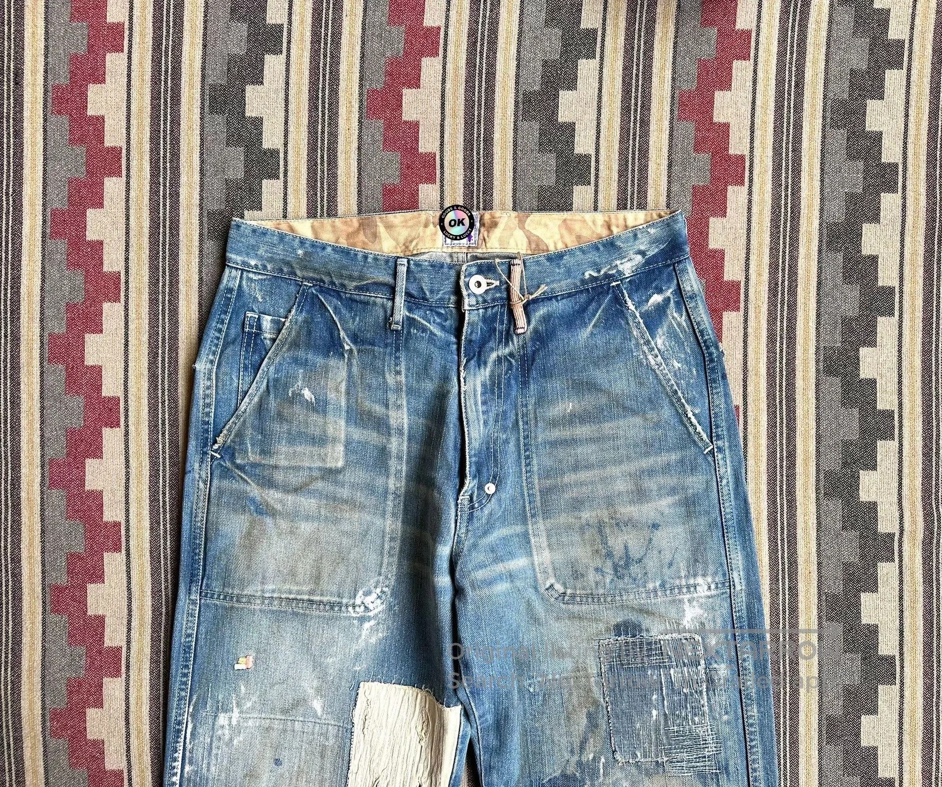 Prps Prps Vintage Distressed Denim Jeans. Size US 31 - 3 Thumbnail